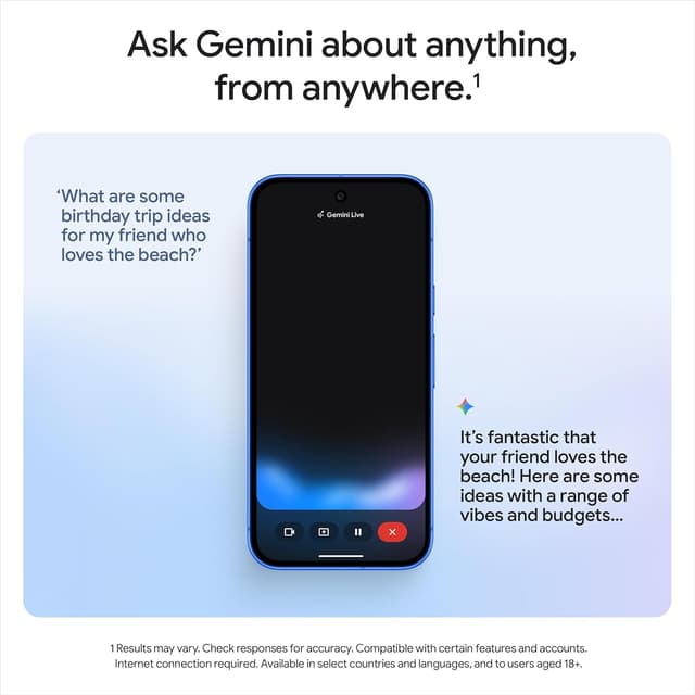 Thumbnail 5 de Google Pixel 10 256GB Lemongrass