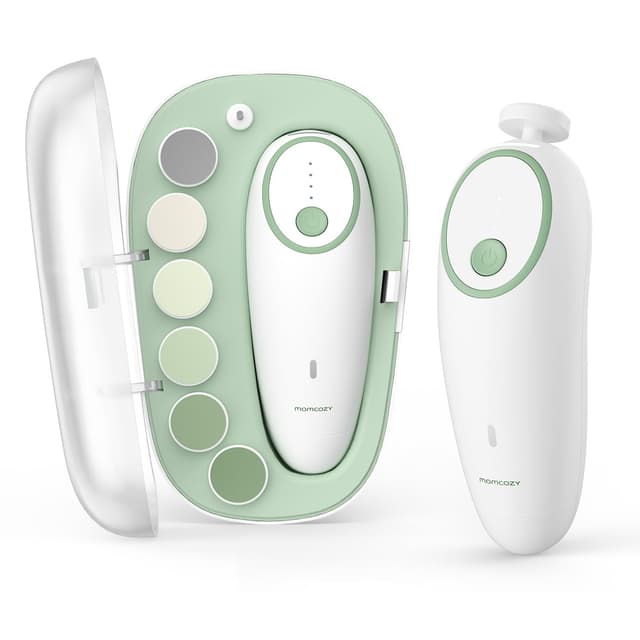 Detalle de Momcozy Baby Nagelfeile Elektrisch 7 Ersatzpads