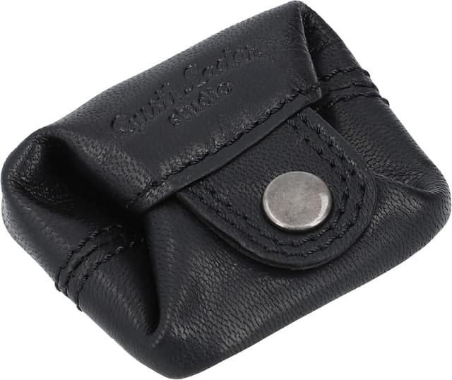 Detalle de Gusti Portafoglio Da Donna In Pelle Linus in pelle di vacchetta, compatto stile vintage a scatola viennese