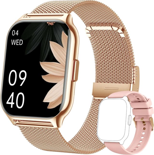 Detalle de ZOSKVEE Reloj Inteligente Mujer 🚶♀️, Bluetooth, Salud y Deportes