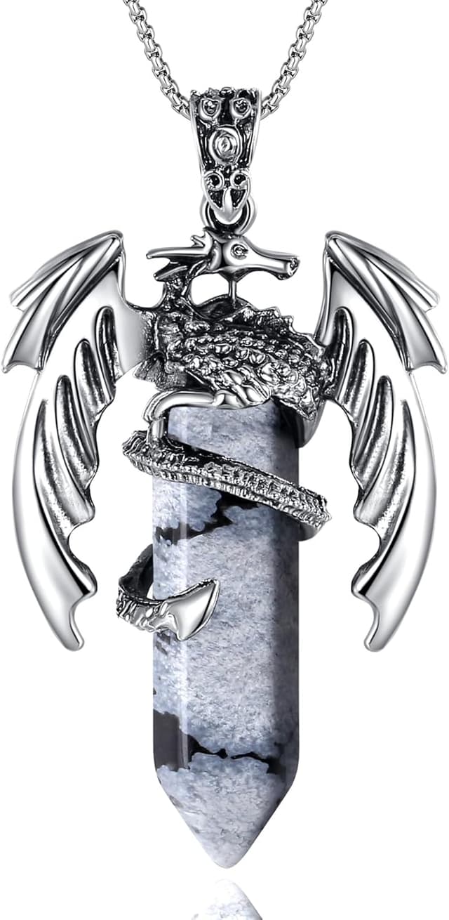 Thumbnail 6 de XIANNVXI 7 chakra crystal pendant necklace