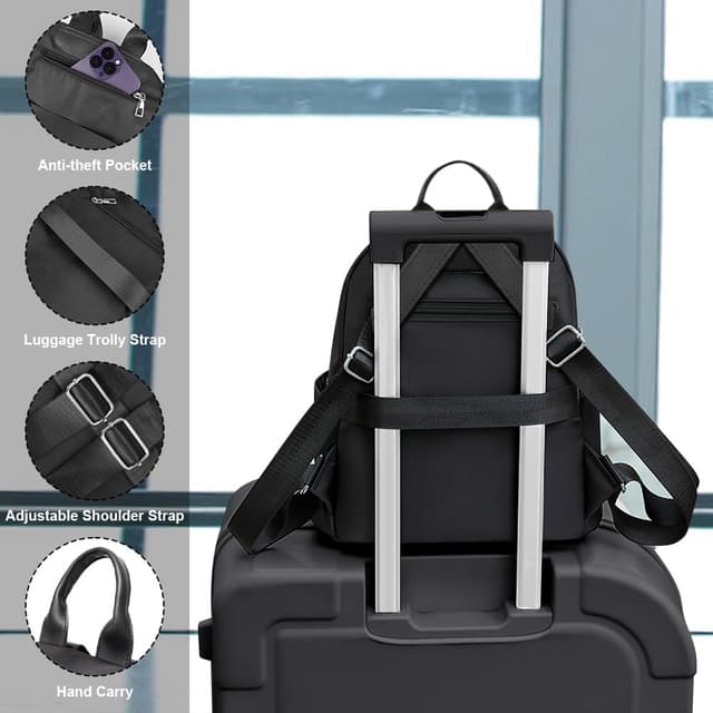 Thumbnail 4 de Aucuu Rucksack Damen Klein 30x28x12 cm