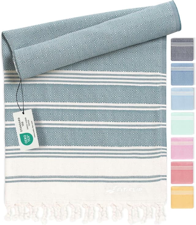 Detalle de Fit-Flip Fouta hamam 100x200 cm