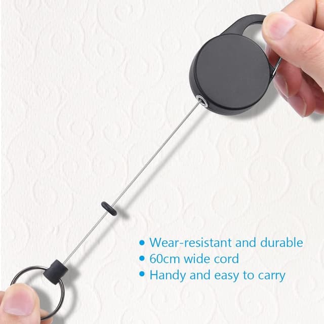 Detalle 2 de Vicloon Llaveros Retráctiles 60 cm 240 g