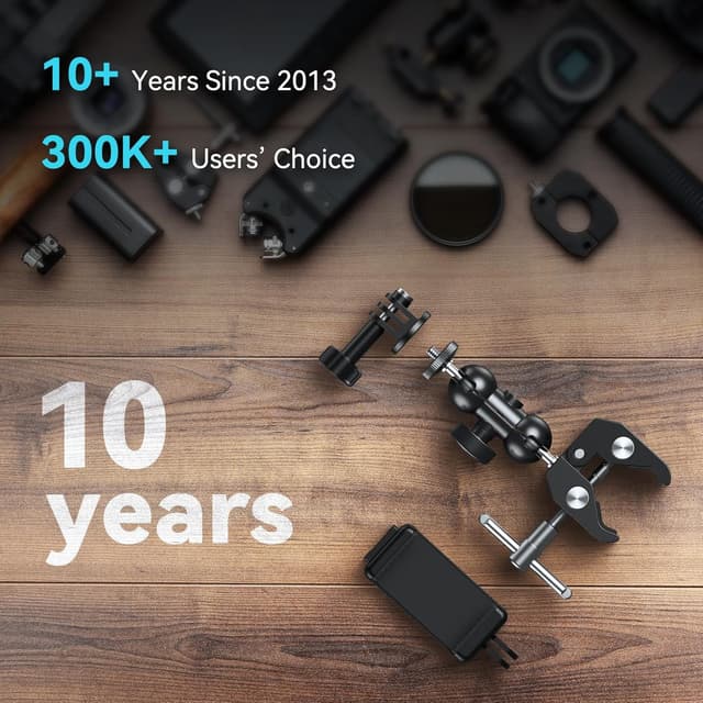 Thumbnail 2 de SMALLRIG 4373 kit morsetto 1,5 kg