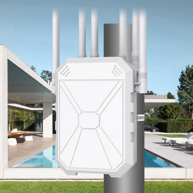 Detalle de AX1800 Outdoor Repeater WiFi 6 1800 Mbit/s