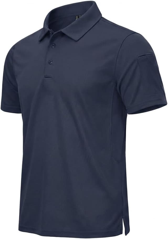 Thumbnail 6 de MAGCOMSEN Men’s Breathable Quick Dry Golf Polo Shirt (Short-Sleeved, Lightweight)