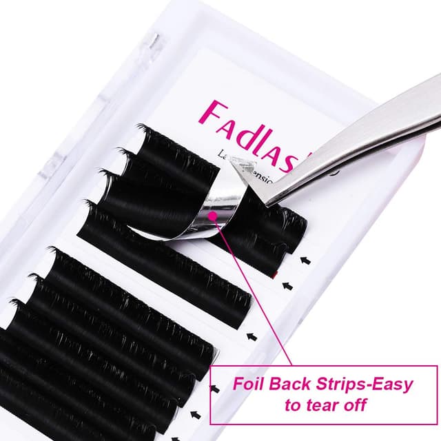 Detalle de Easy Fan Lashes für Wimpernverlängerung 0,07 mm