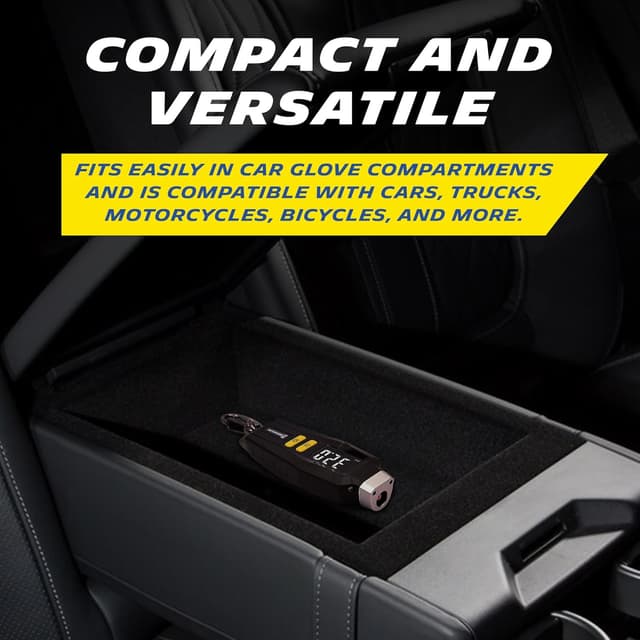 Detalle de MICHELIN Controllo pressione pneumatici digitale: misuratore con display LCD