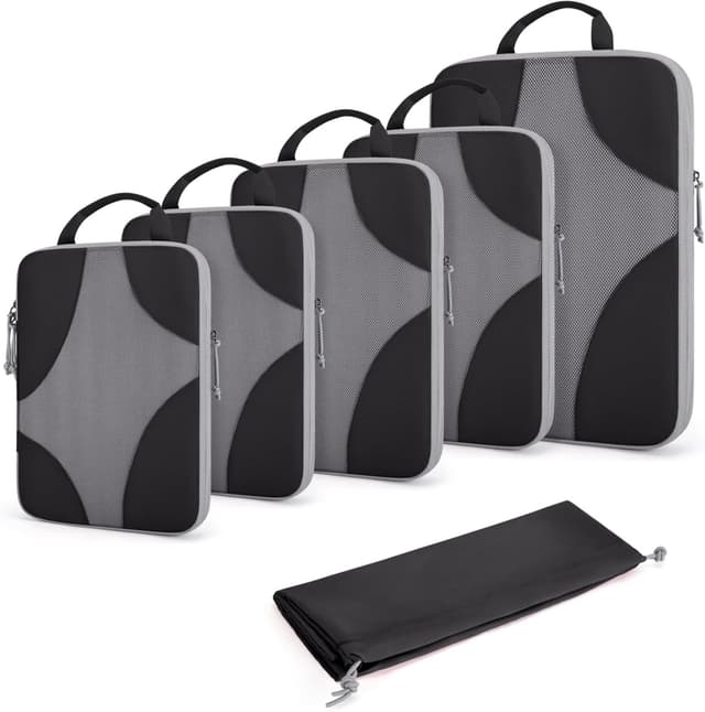 Thumbnail 6 de BAGSMART Packing Cubes Compression 6er-Set Kompressions-Packwürfel für Koffer & Rucksack