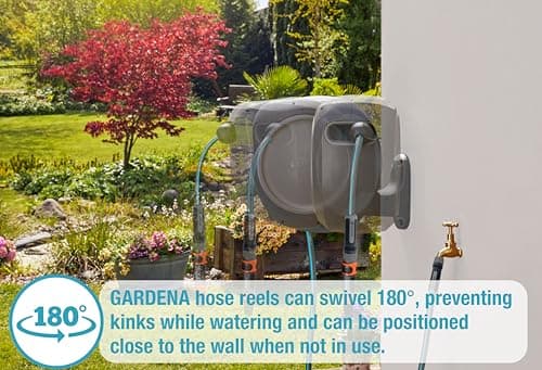Thumbnail 4 de GARDENA Carrete retráctil pared 50 pies con guía 🚿