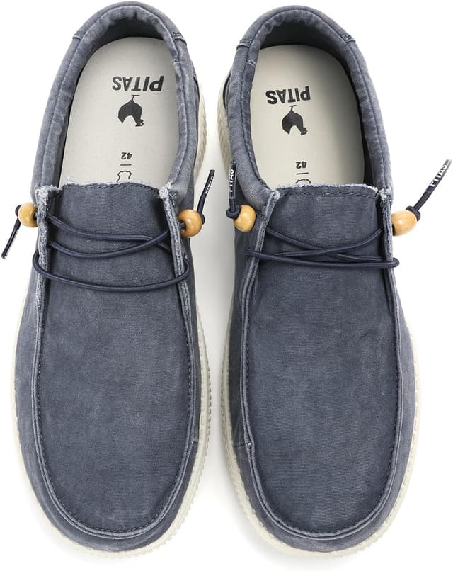 Detalle 2 de WALK IN PITAS WP150 Wallabi Washed (Periscope) mocasines sin cordones para hombre y mujer