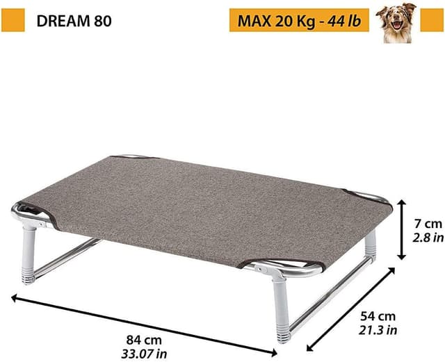 Thumbnail 1 de Ferplast DREAM 80 lettino cane 84x54x18 cm