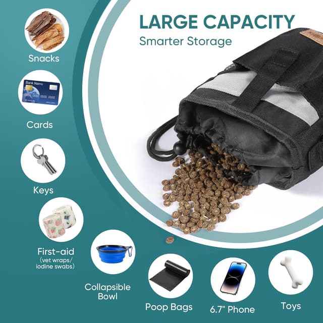 Thumbnail 4 de Leisuremix Dog Treat Pouch 350 ml