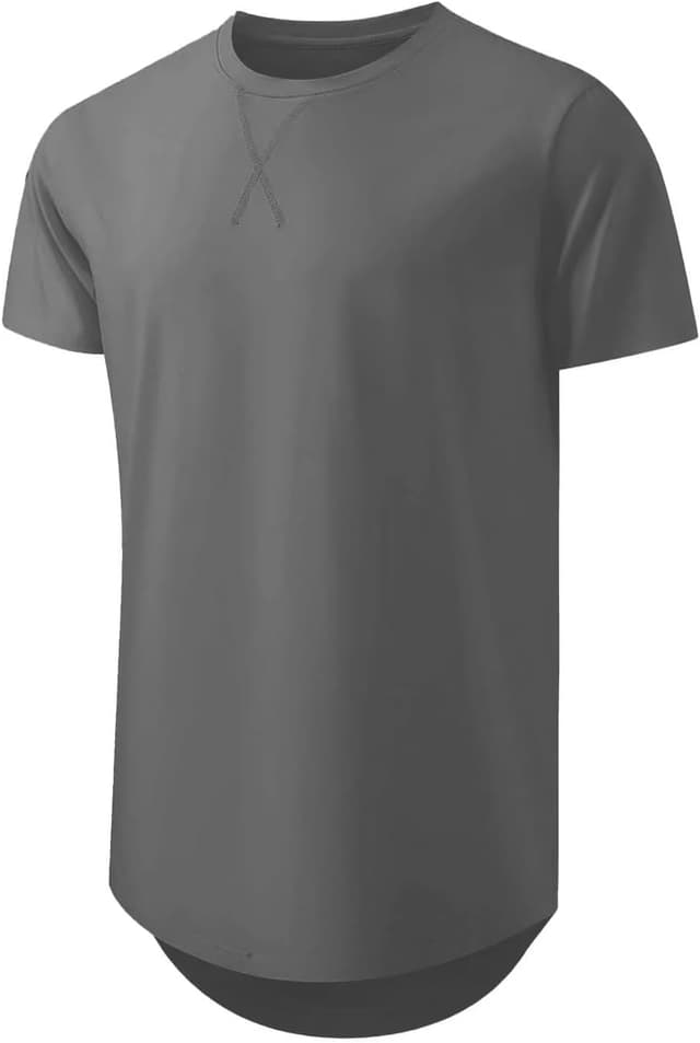 Detalle de JMIERR 3er-Set Herren T-Shirts (Kurzarm) aus Baumwolle – Slim Fit, einfarbig