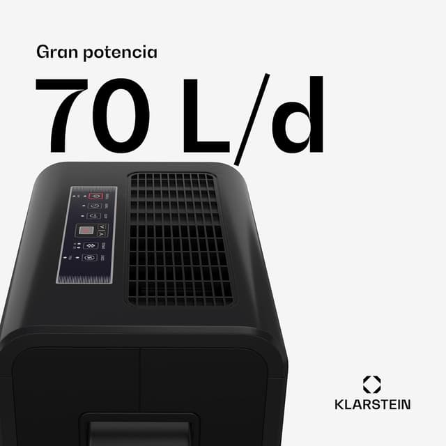 Detalle de Klarstein DryFy Grand Smart 70L deshumidificador
