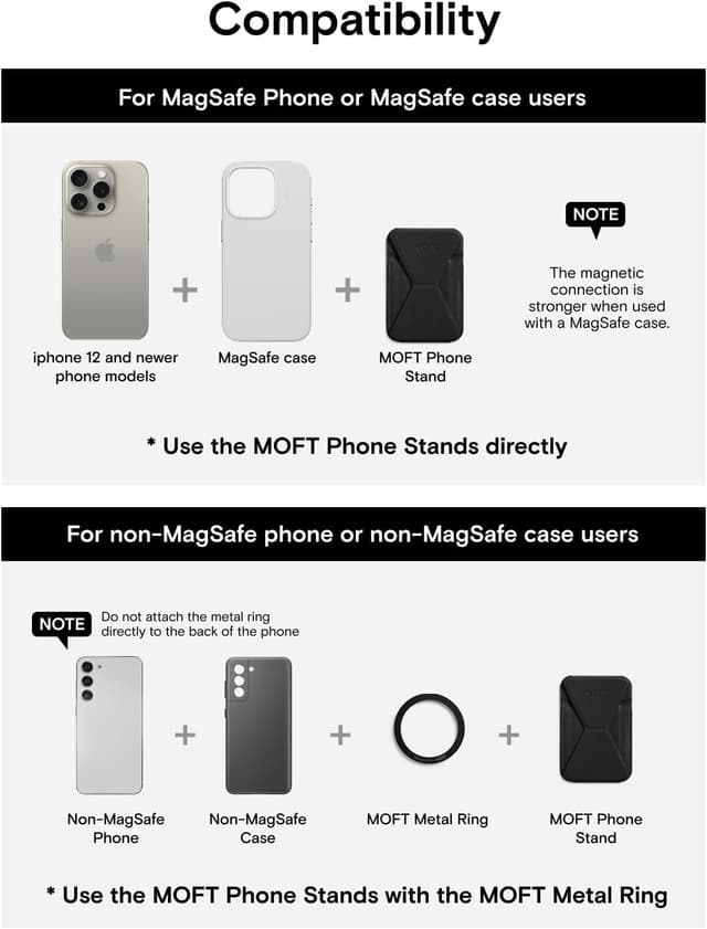 Thumbnail 5 de MOFT Magnetic Wallet Stand for iPhone 17
