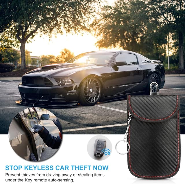 Thumbnail 6 de Diyife Faraday Pouch 2-pack RFID key blocker 🔑