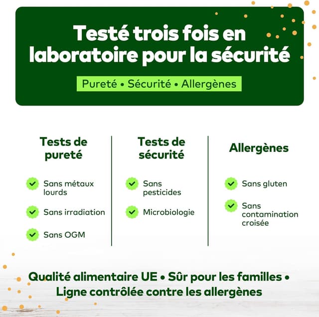 Thumbnail 4 de Jorus Graines de chanvre décortiquées 1 kg 🥗