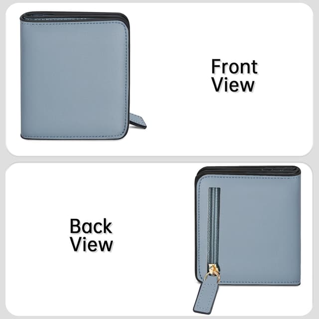 Thumbnail 4 de Toughergun Women's Slim Leather Wallet with RFID Protection 📙