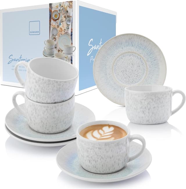 Imagen de SÄNGER Santorini Kaffeetassen Set 150 ml en OfertitasTOP