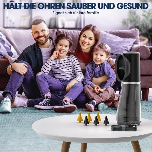 Thumbnail 6 de Ohrenschmalz Entferner Elektrischer Ohrenreiniger 6 Düsen