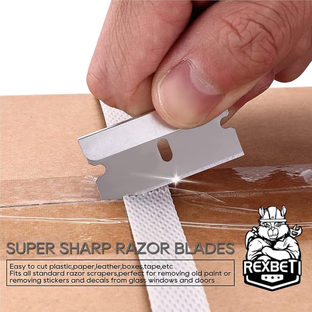 Thumbnail 3 de REXBETI 600pcs Single Edge Razor Blades