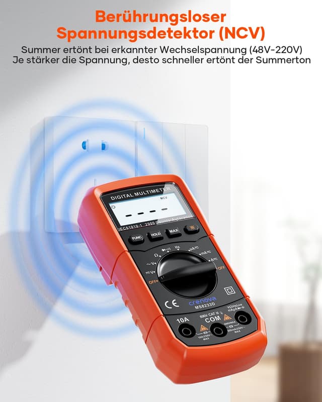 Thumbnail 6 de Crenova MS8233D Multimeter 6000 Counts
