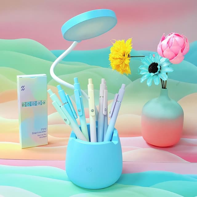 Thumbnail 6 de 0,7 mm Gelstifte mit Silikongriff, 5er