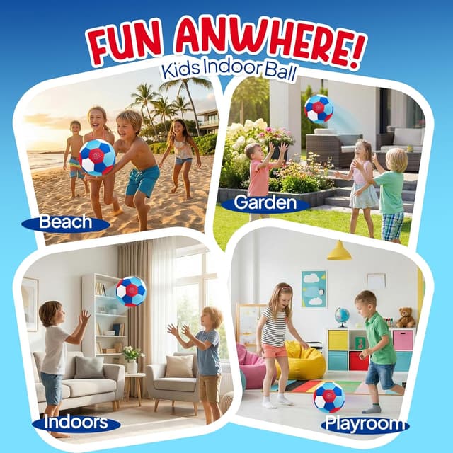 Detalle 2 de SAGA SPORTS SoftWhiz Safe Indoor Football Size 4