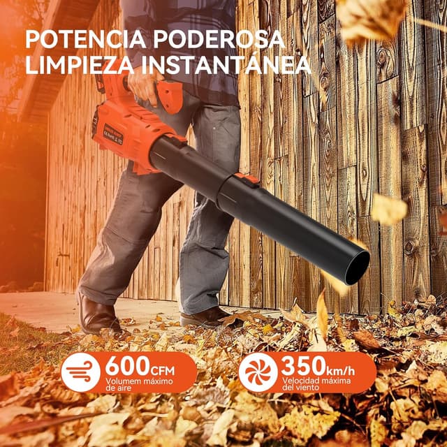 Thumbnail 1 de Bravolu Soplador de hojas 5200 mAh 📦