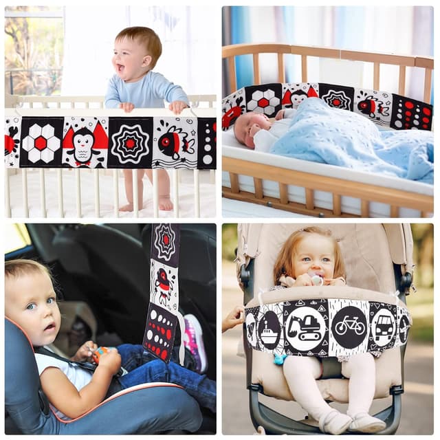 Thumbnail 6 de Vicloon Black & White Stoffbuch für Babys ab 0