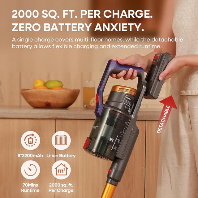 Thumbnail 5 de X20 Cordless Vacuum Cleaner 70Mins