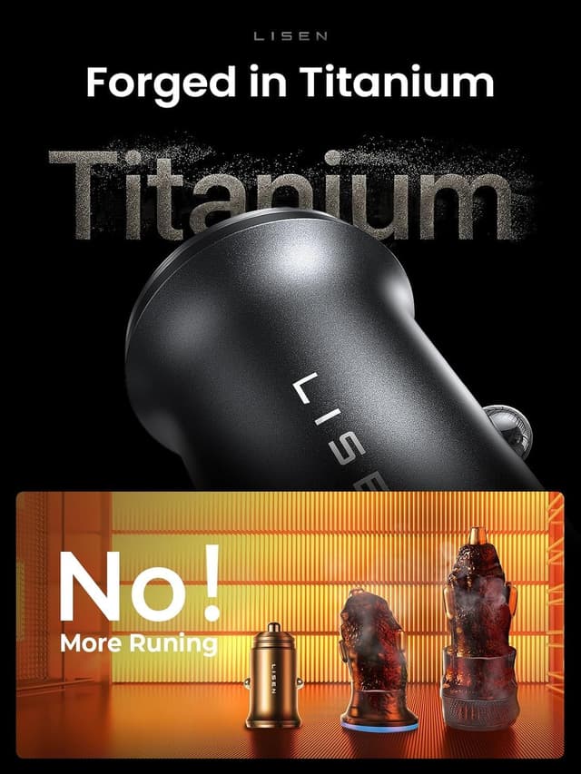 Thumbnail 5 de LISEN Car Charger 69W USB‑C for iPhone