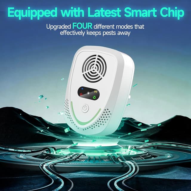 Detalle de Gecool 2026 ultrasonic pest repeller 6 pack