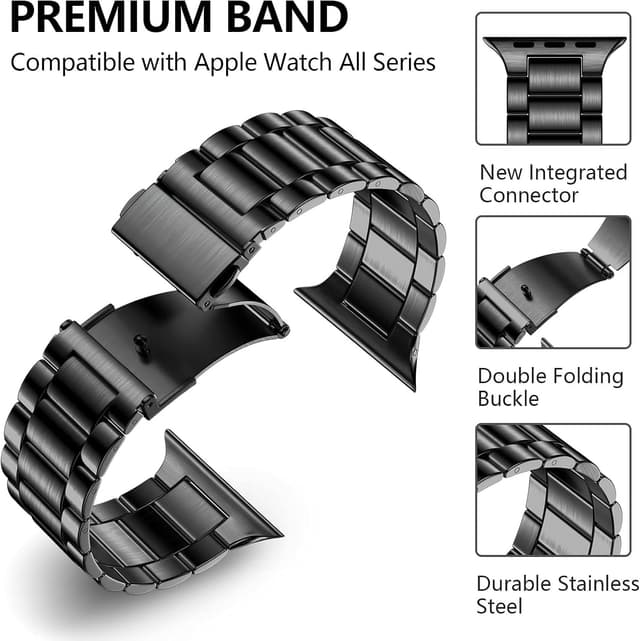 Detalle 2 de Netolo Metal Strap for Apple Watch