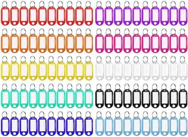 Detalle de Yoosso Schlüsselanhänger 100 Stück 5×2,2 cm 🔑