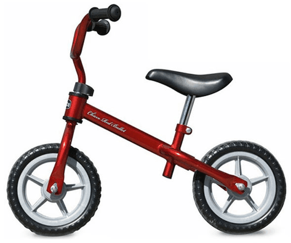 Detalle 2 de Chicco Mi Primera Bicicleta Roja 🚲 para +3 Años