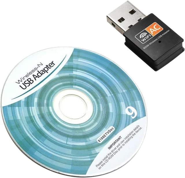 Detalle 1 de AC600 Dual Band USB WiFi Dongle (2.4GHz & 5GHz) for PC, Laptop & HTPC