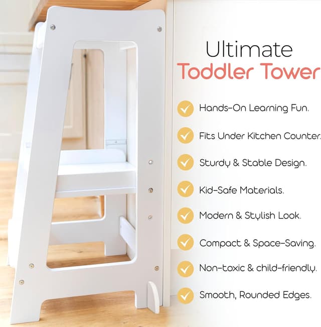 Thumbnail 4 de Stepup Baby Toddler Tower adjustable for 18 months