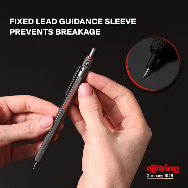 Thumbnail 5 de rotring 500 portamina 0,5 mm corpo blu