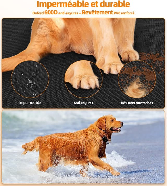 Detalle de UPAWPIA Housse coffre chien 185 x 115