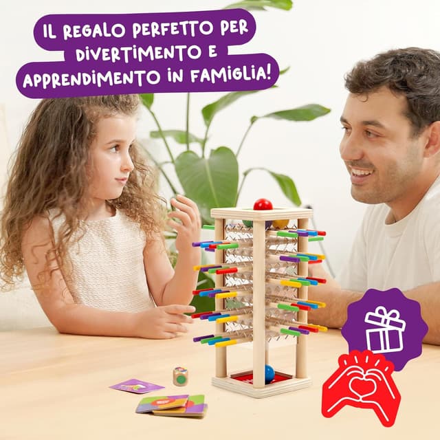 Detalle de Nene Toys BALLFALL gioco logico 3-9 anni