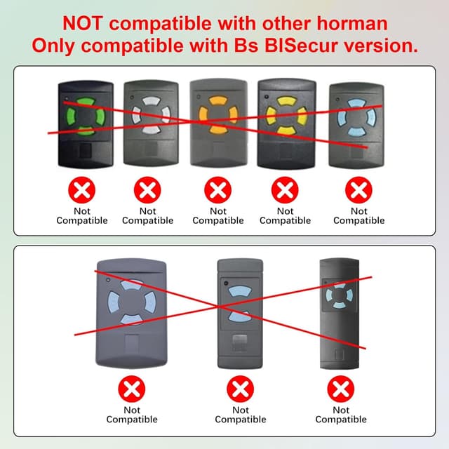 Detalle 2 de Puiseno Fernbedienung Garagentor 868,3 MHz