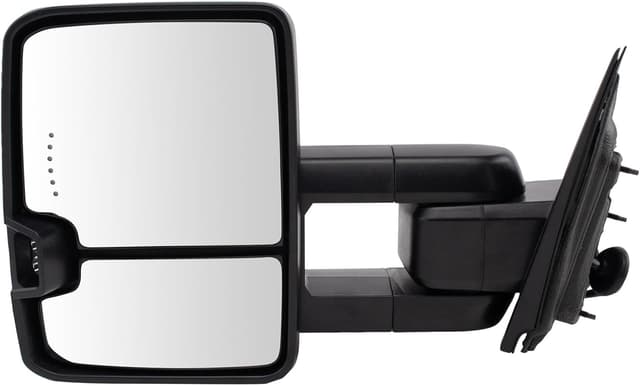 Trail Ridge Left Towing Mirror Power Folding Heated Turn Signal Spot Light (1-Piece) for Select Chevy Silverado Models