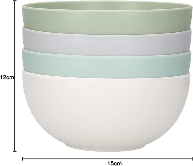 Thumbnail 8 de Colourworks Tazones de Plástico Irrompibles para Pasta, Juego de 4 🍝