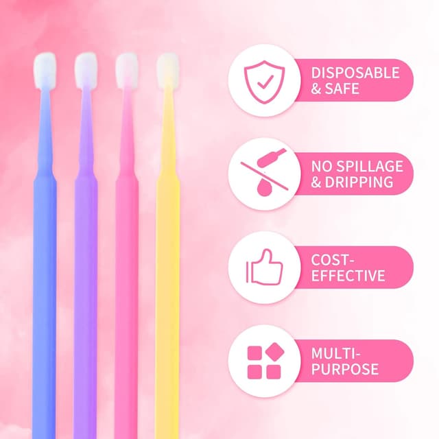 Thumbnail 5 de FADLASH Micro Applikatoren 400 StĂĽck đź’„