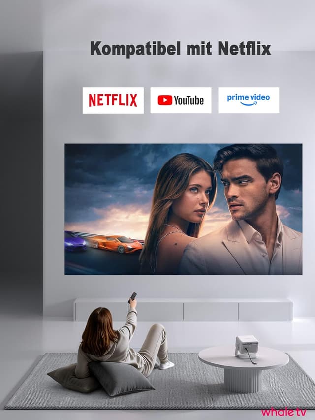 Detalle 2 de VISSPL H86 Mini Beamer 1080p 📽