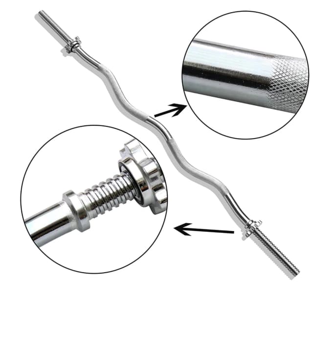 Thumbnail 3 de Fitness Tech barra olímpica Curl 150 cm