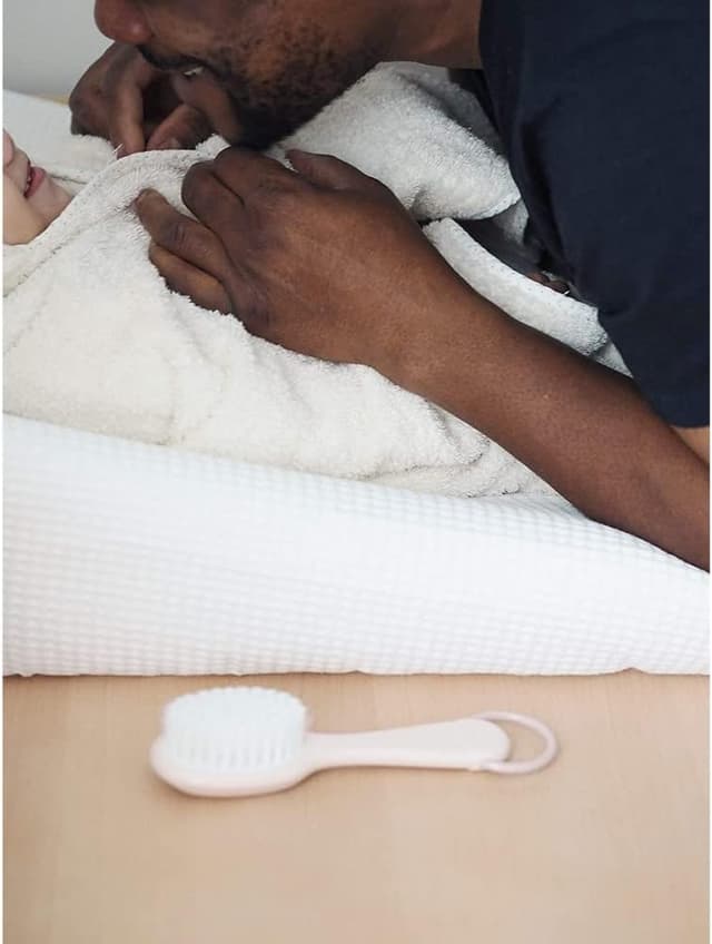 Detalle 2 de Béaba fodera per materassino fasciatoio Sofalange in cotone biologico, spugna lavabile